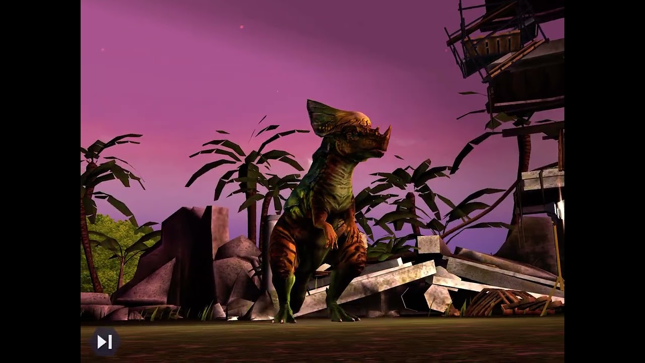 Completing Earth shattering event Jurassic world the game