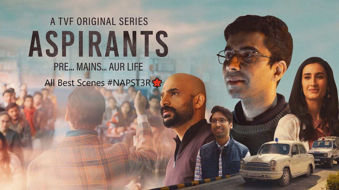 TVF Aspirants All Best Scenes🔥| All Episodes Recap | Best Dailouges👌| Aspirants Web series Review |