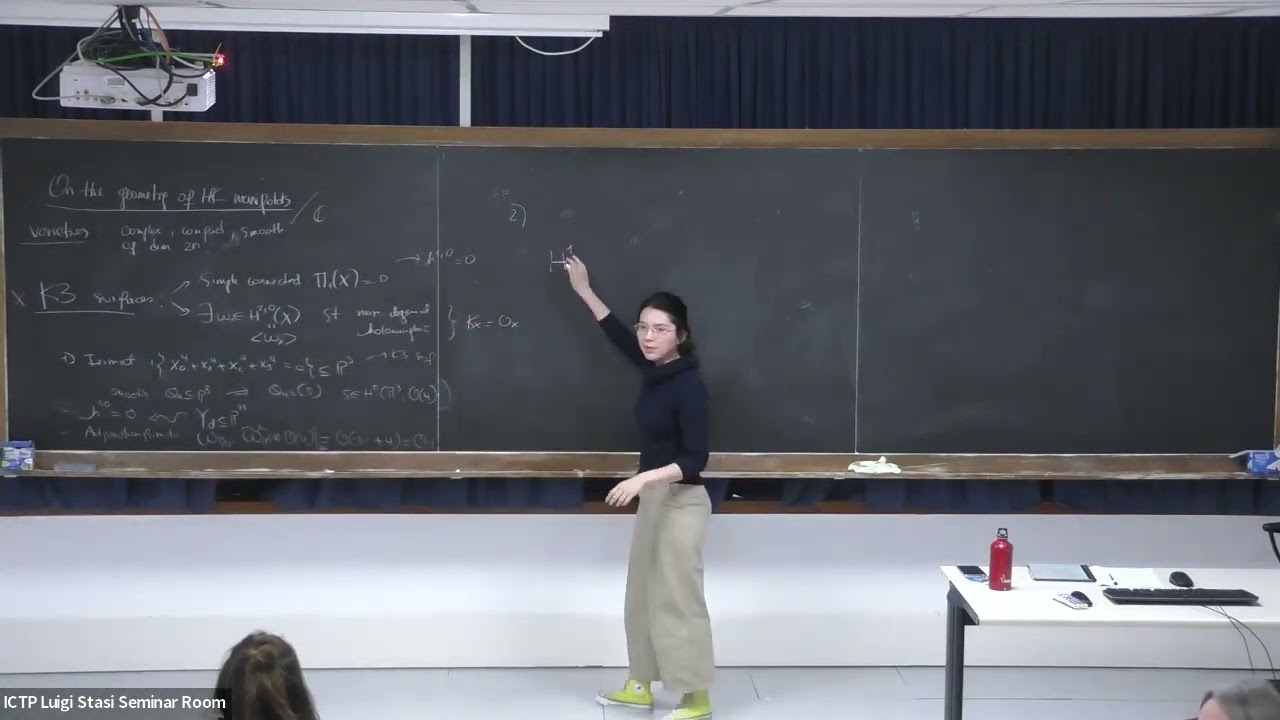 Algebraic Geometry Seminar - On the geometry of hyperkähler manifolds (Yulieth Prieto Montanez)