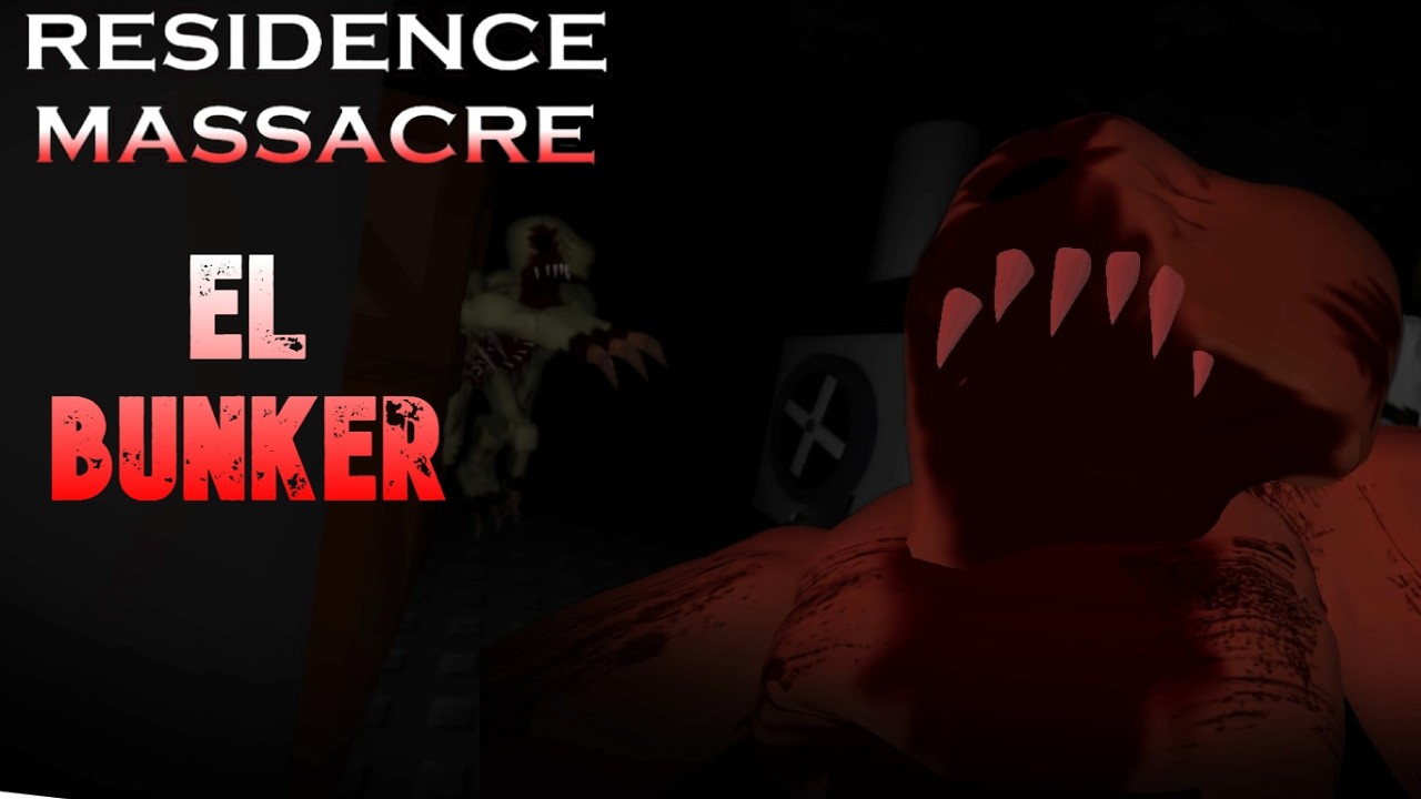 Juego el Bunker en residence massacre (Roblox)