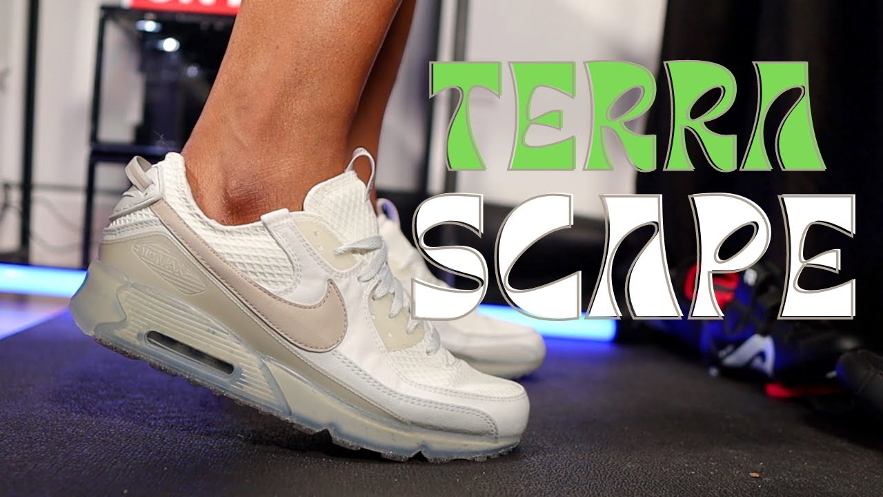 NIKE AIR MAX 90 TERRASCAPE SUMMIT WHITE - Unboxing Review & On-Feet