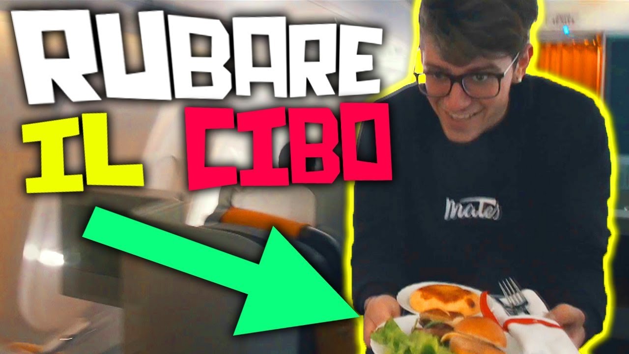 HO RUBATO IL CIBO A SURRY SULL' AEREO!! VIAGGIO VERSO IL GIAPPONE!!