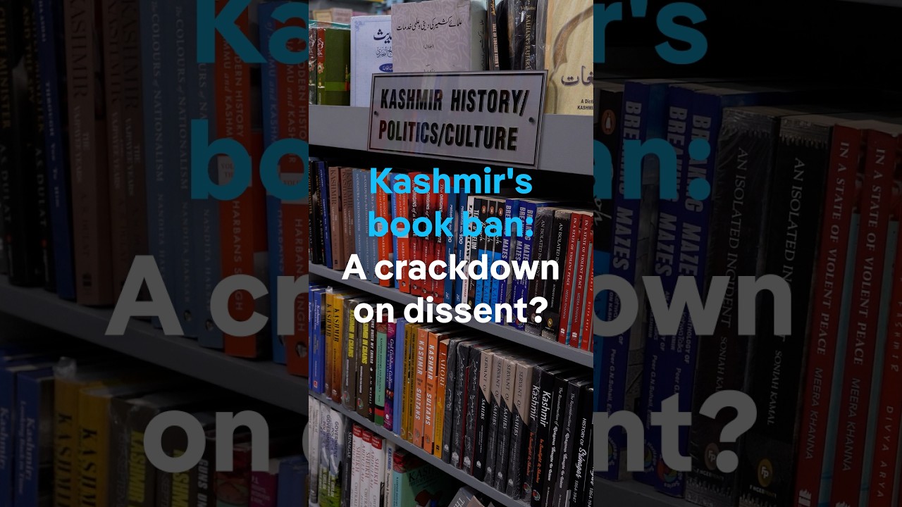 Kashmir's book ban: A crackdown on dissent? | DW News