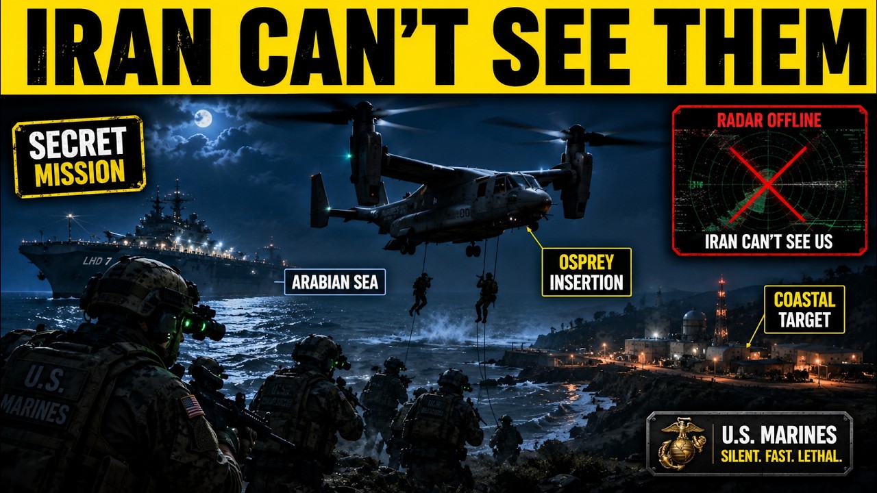 U.S. Marines Just Launched A Secret Combat Mission In Arabian Sea... Iran Has No Idea What's Coming