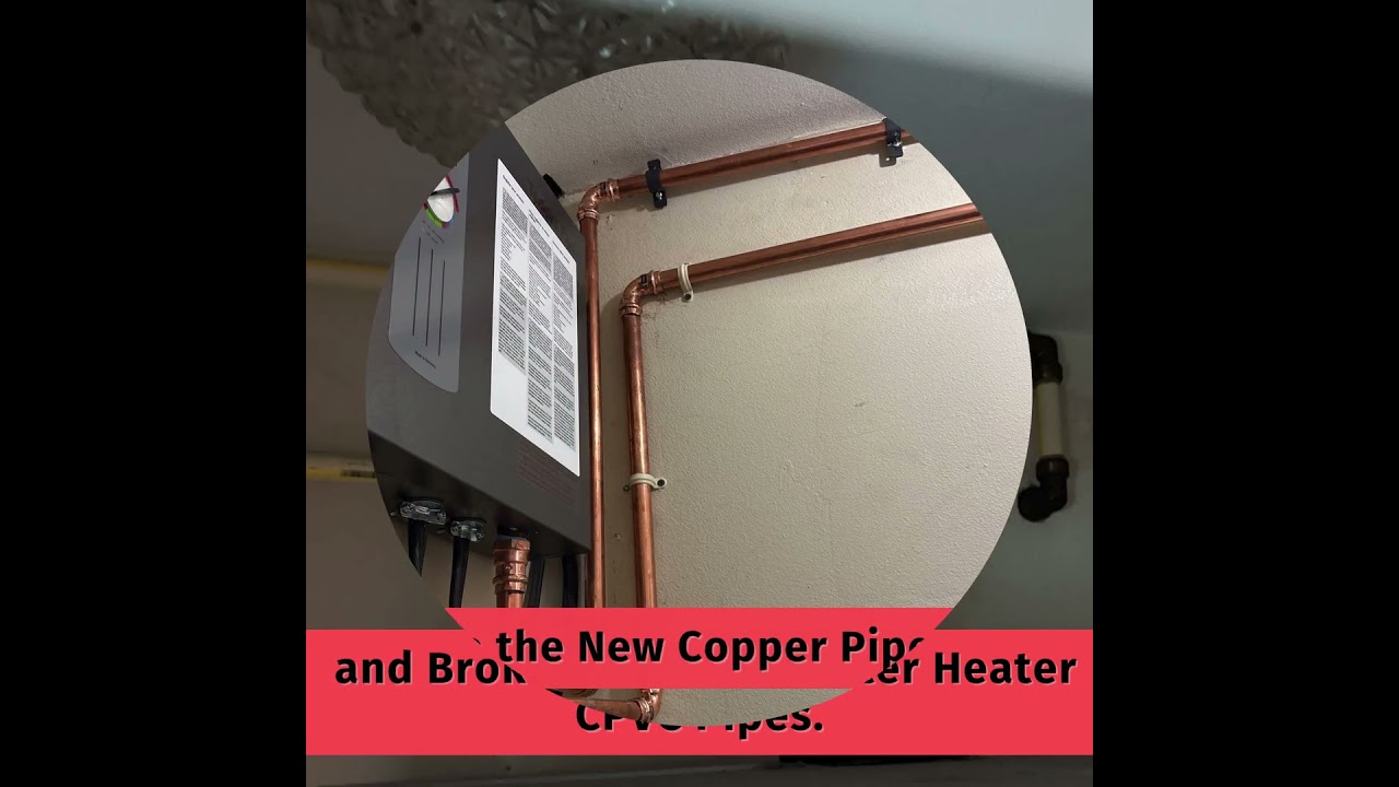 Tankless Water Heater Re pipping