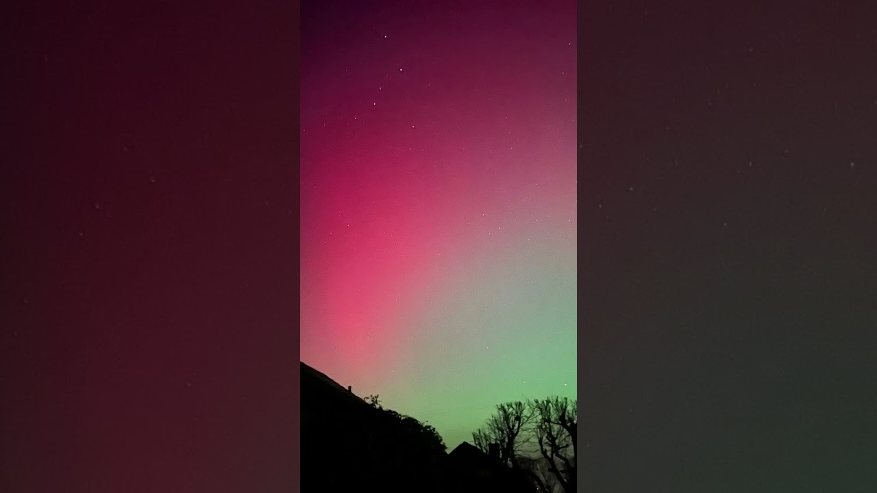 polarlight in Northern Germany. #amazing #moments #blissful #januar2026 #luck #chosenones