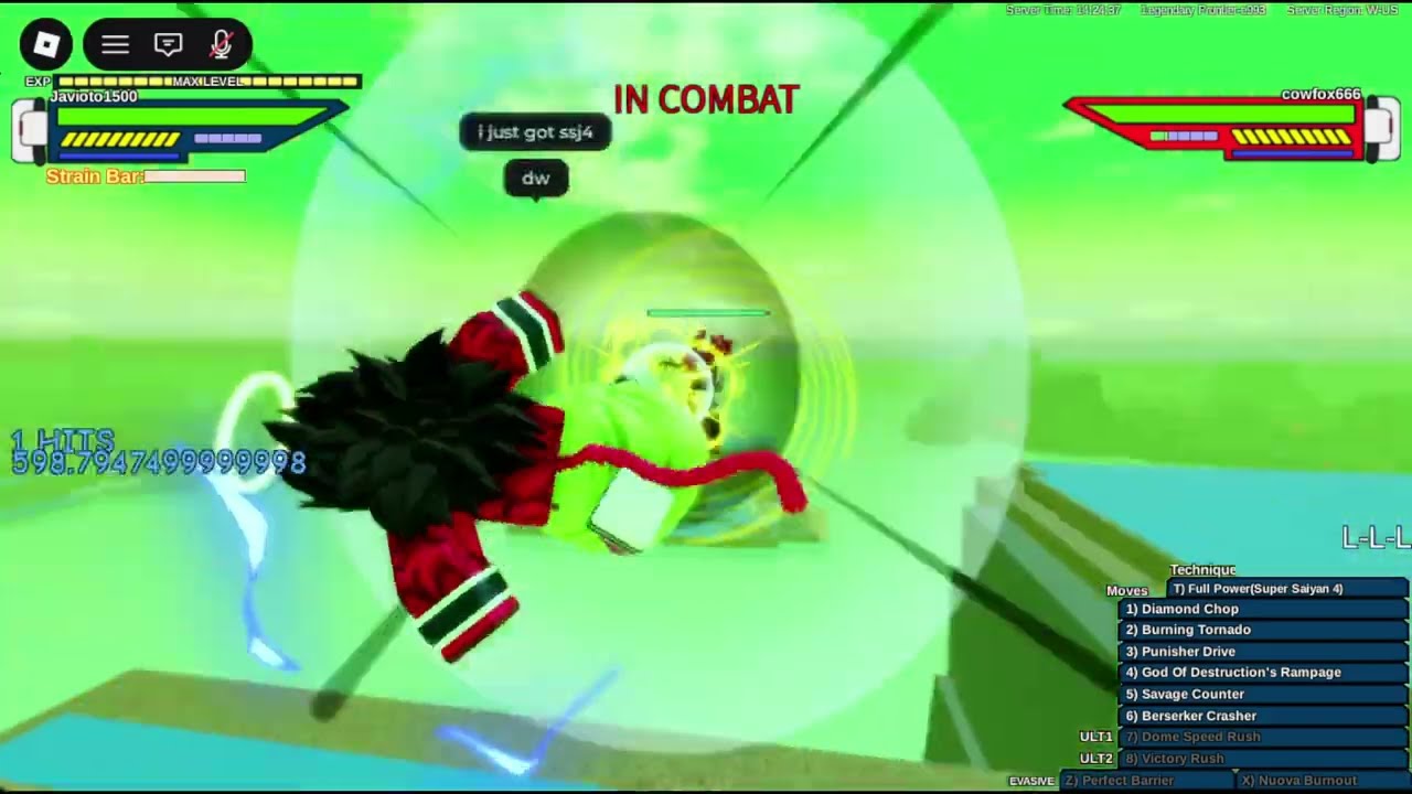 Limit Breaker SSJ4 Vs Every Path | DBOG