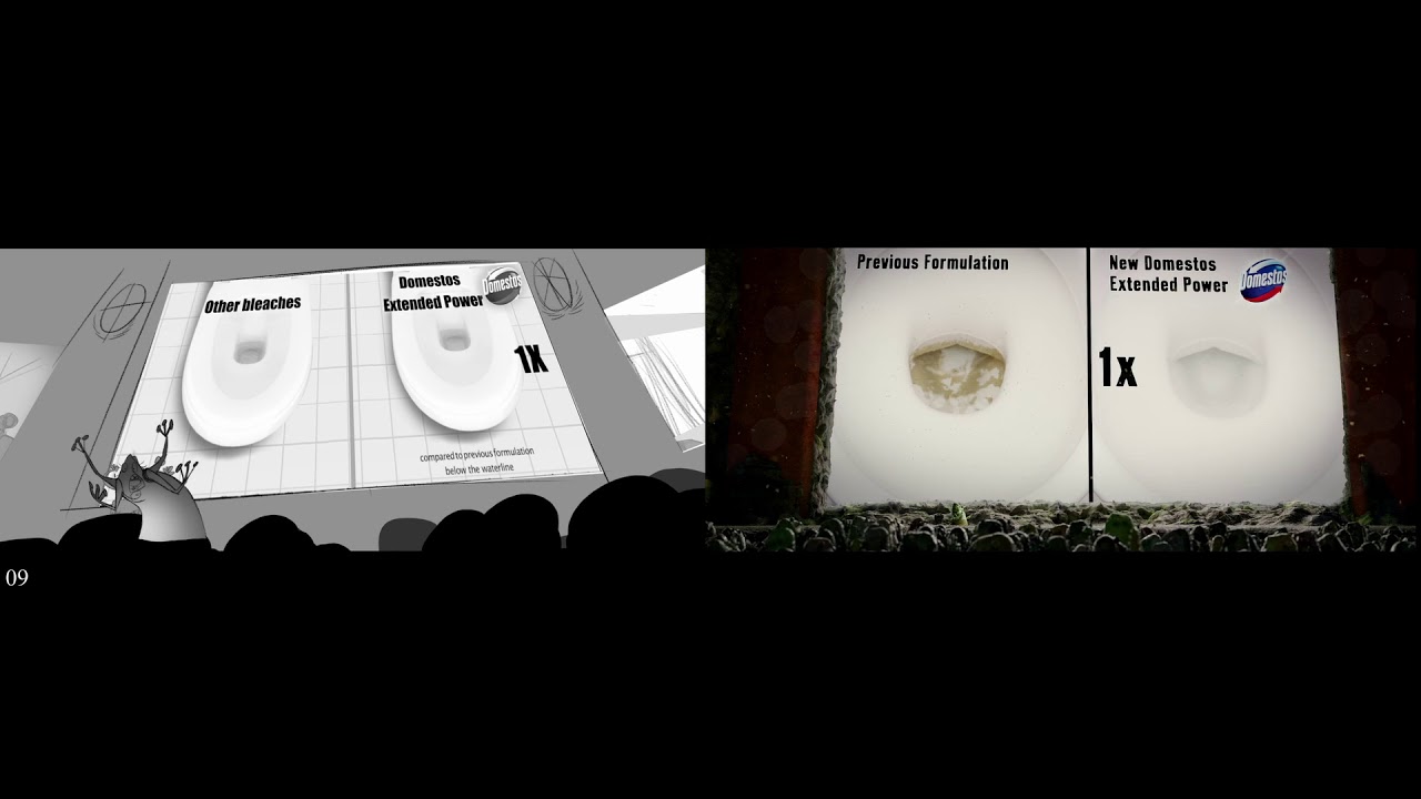 Storyboard Reel - Domestos Germageddon