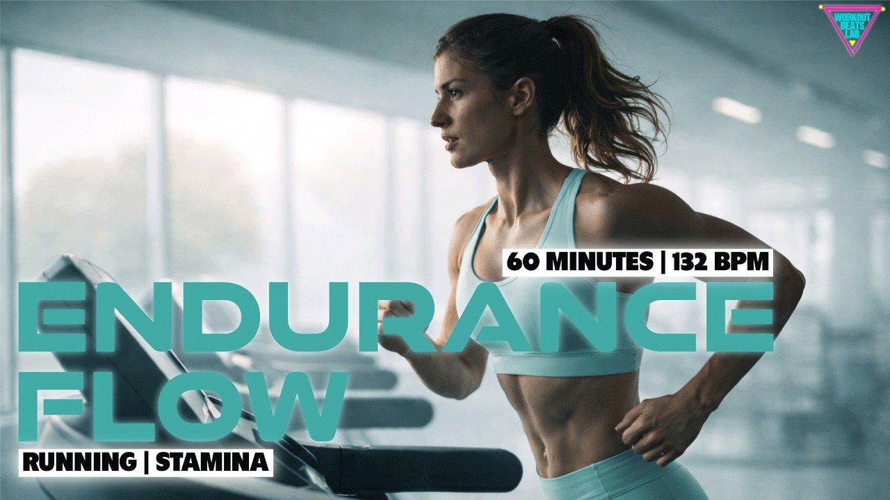 60 MIN ENDURANCE (Reverse Mix) | 132 BPM Consistent Pace for Long Distance