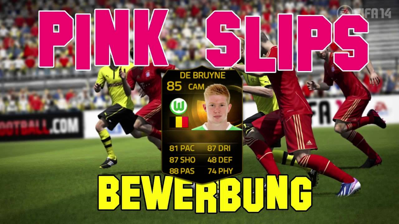 FIFA 15 UT: SIF De Bruyne - PINK SLIPS BEWERBUNG [PS4]