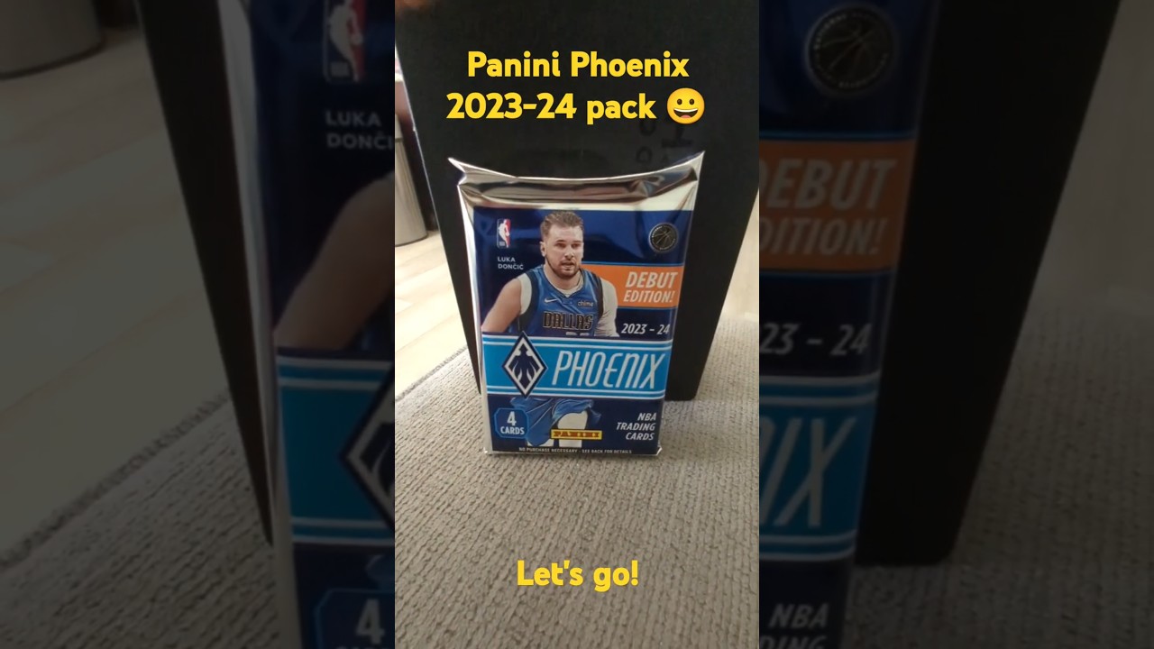 Opening Panini Phoenix 2023-2024 Pack 👍 Let's go! 