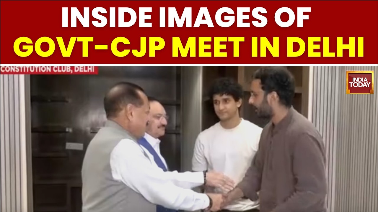 Govt-CJP Talks End After Over An Hour, All Eyes On Outcome | CJP Protest | India Today