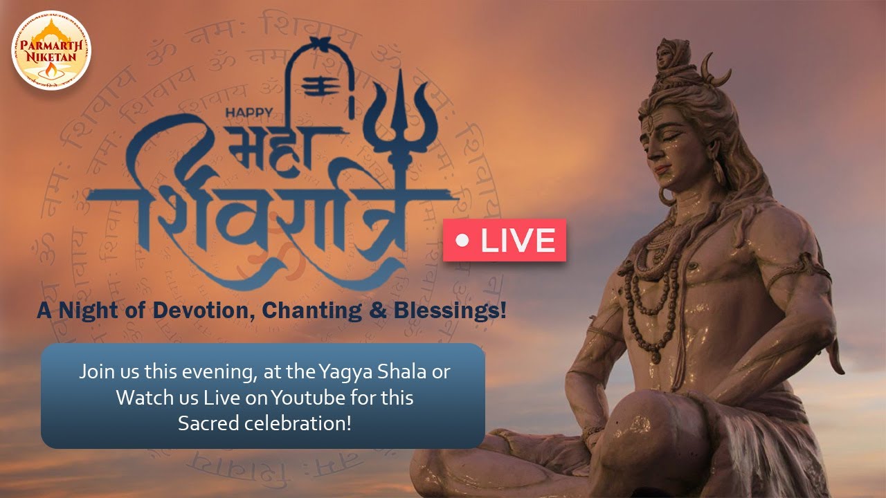 🔴 LIVE | Mahashivratri 2025 | Rudra Shiva Abhishek & Sacred Pooja | Parmarth Niketan, Prayagraj