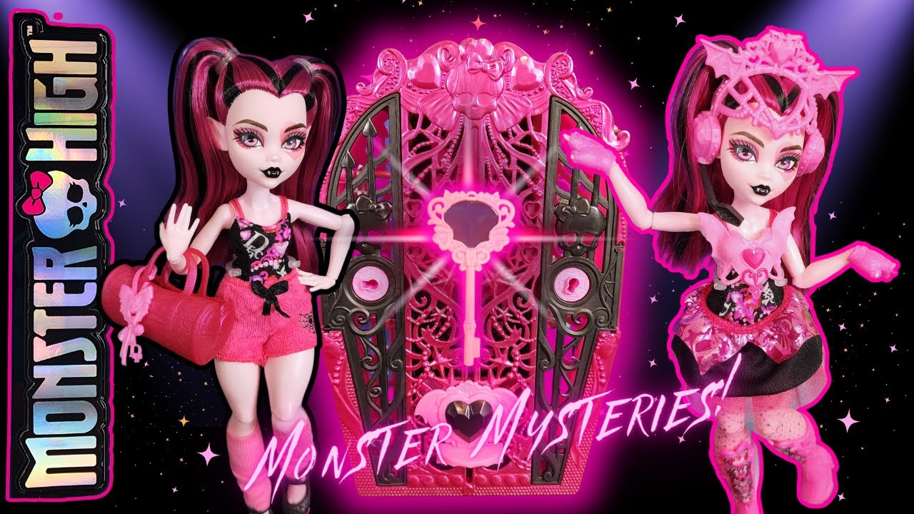 🩷🦇What Surprises Await? Monster High Skulltimate Secrets Monster Mysteries Draculaura Unboxing!