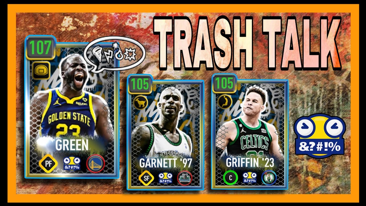 TALKING TRASH ! DRAYMOND KG & BLAKE ! BUT CAN THEY WALK THE WALK ? NBA LIVE MOBILE ! NBA LIVE ! NBA