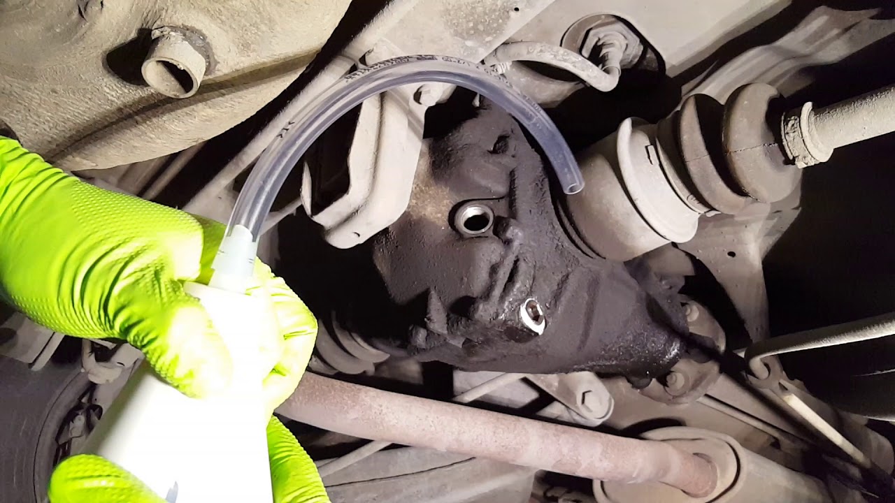 Mercedes W123 Rear differential oil service