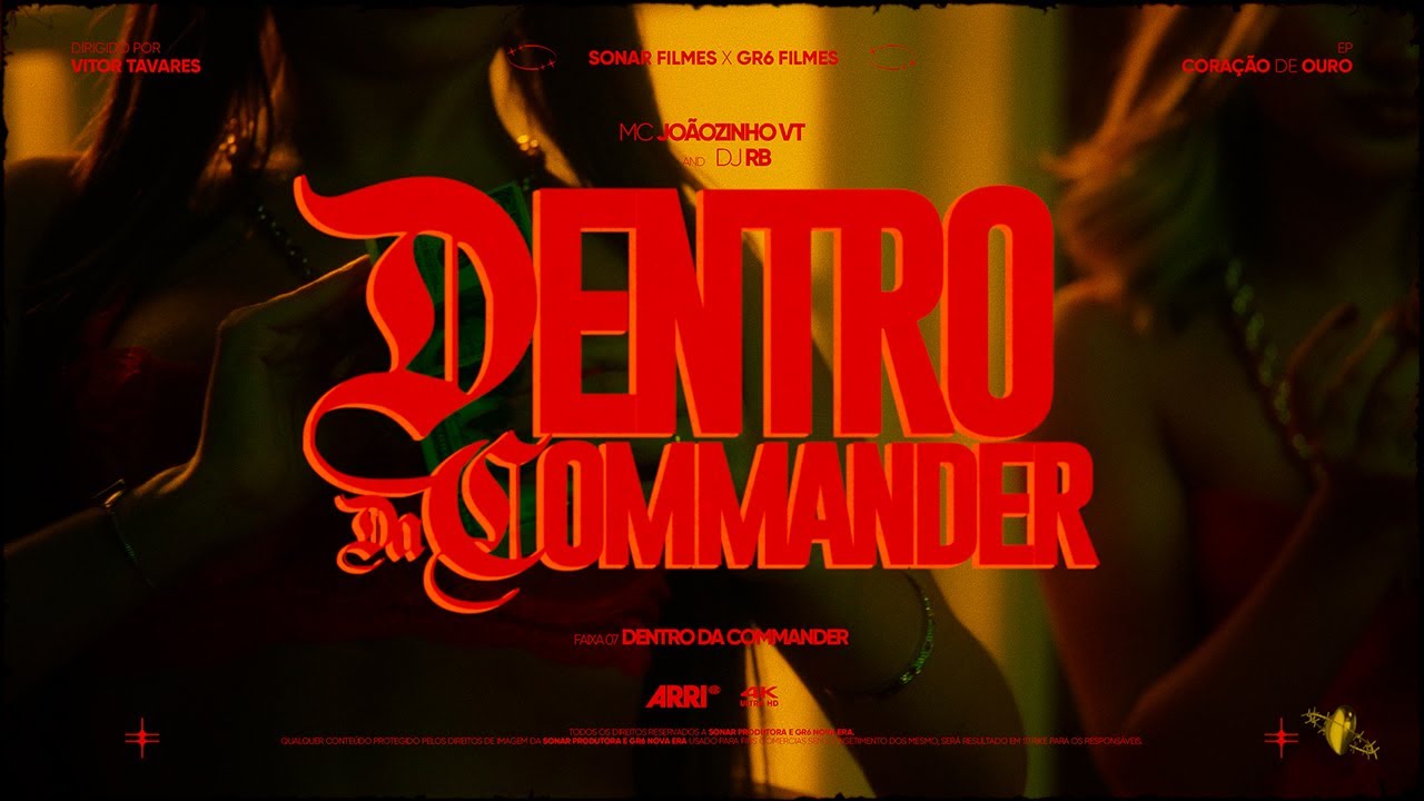 Mc Joãozinho VT - Dentro Commander ( Deejhay RB) Faixa 7 - EP CORAÇÃO DE OURO
