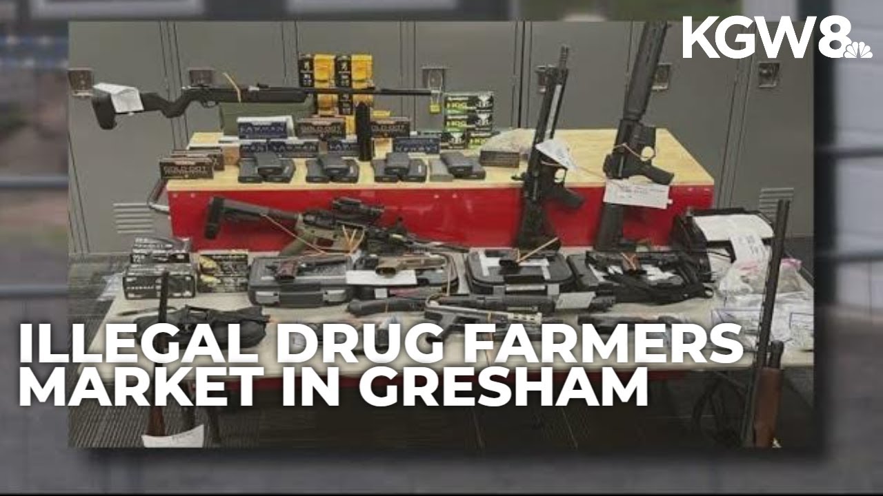 Illegal 'sunday market' in Gresham sold drugs like a farmers market, feds say