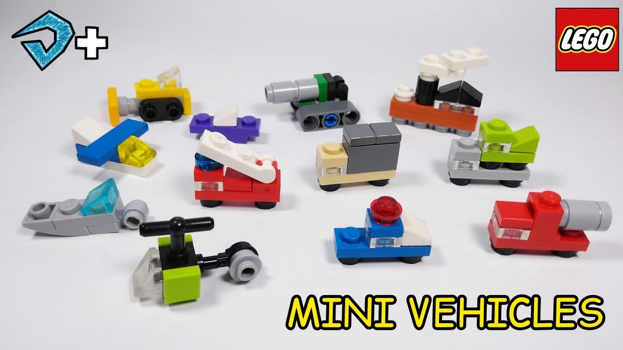 LEGO MICRO VEHICLES - TUTORIAL