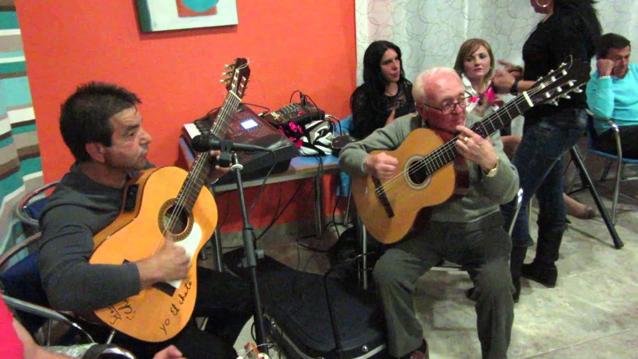 Antonio el Chato. Baile de Parrandas. Estación de Puerto Lumbreras (Murcia), 28-03-2015