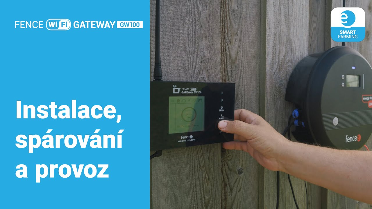 fencee - FENCE WiFi GATEWAY GW100 - vzdálená kontrola a ovládání elektrických ohradníků 2022
