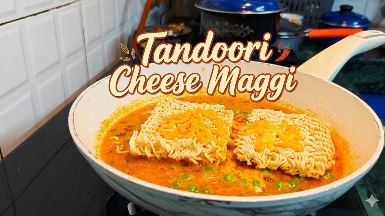 Tandoori Cheese Maggi.