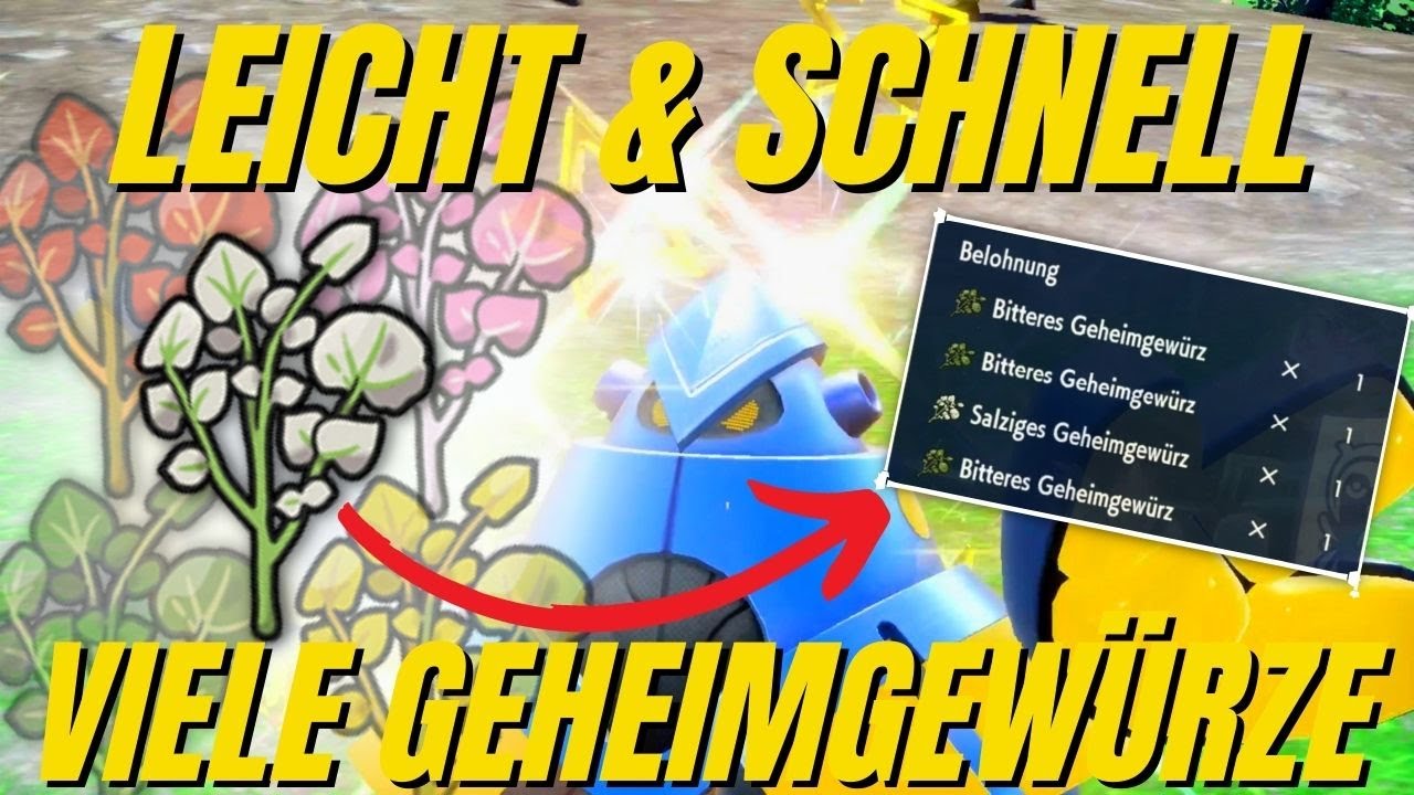 SO Farmst Du Geheimgewürze RICHTIG in Pokemon Karmesin Purpur!