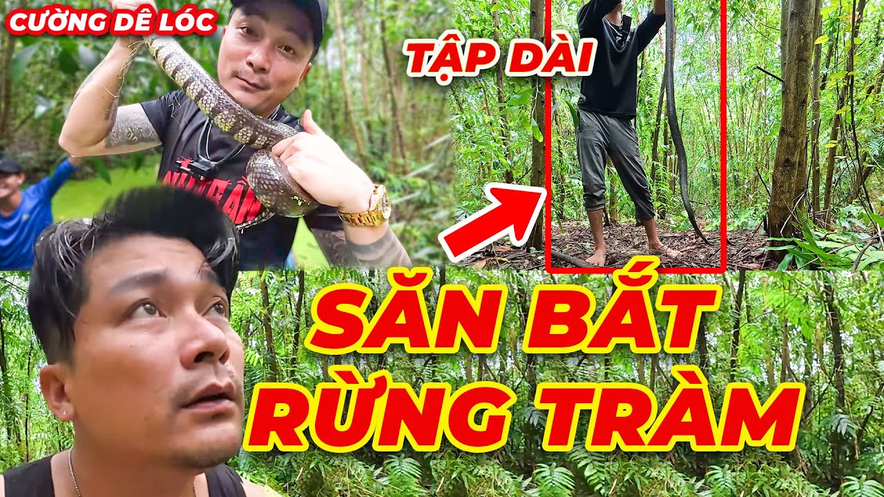 Giao Lưu Trải Nghiệm Với Anh Em Săn Bắt Rừng Tràm - Ở Rừng Quốc Gia U Minh Hạ | Cường Dê Lóc