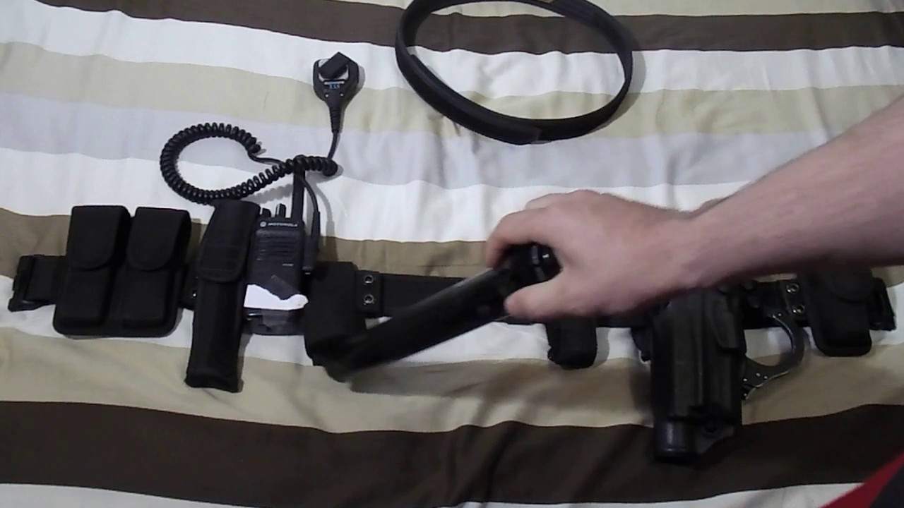 Duty Belt Setup (security officer)