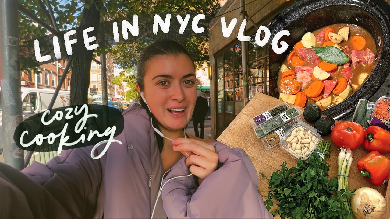 VLOG: Уютная домашняя кухня и неделя из моей жизни в Нью-Йорке