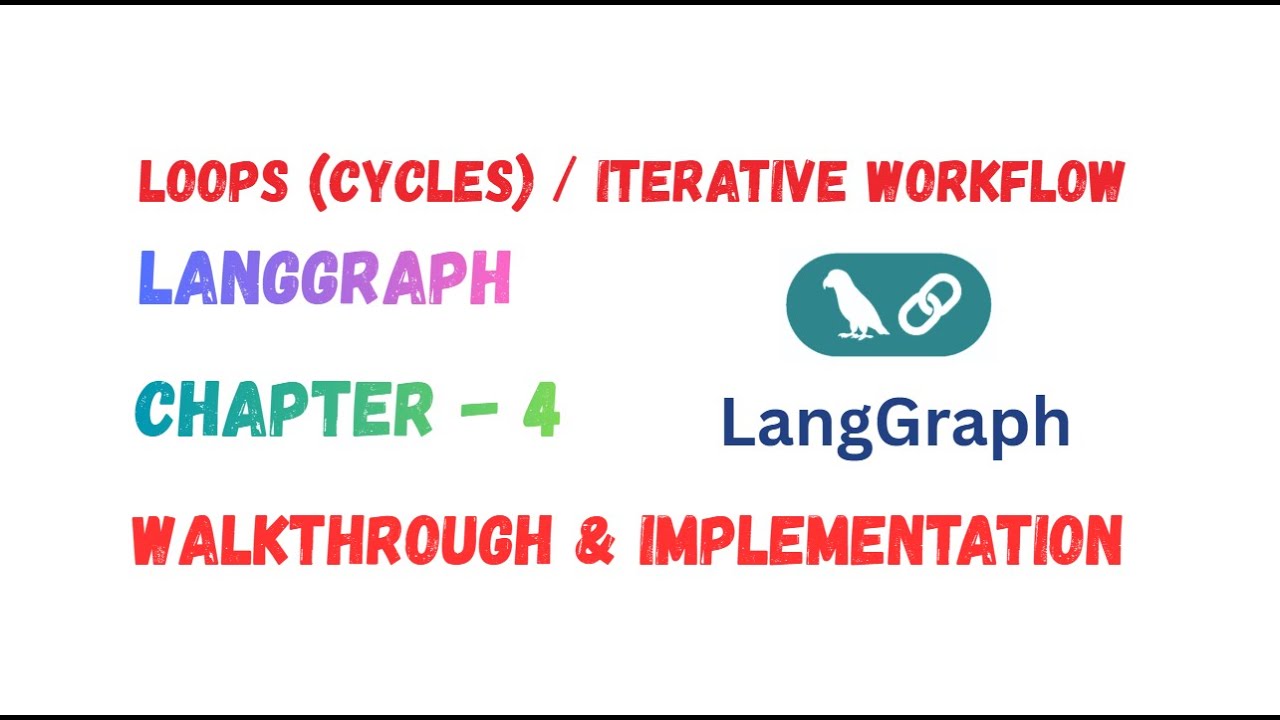 Loops & Cycles in LangGraph Explained | Retry, Improve & Decision-Based Workflows #langgraph #ai