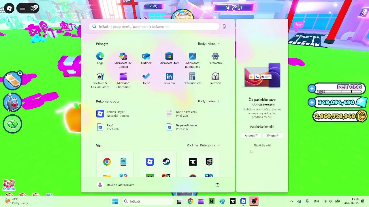 Pet simulator X ! (Tiesiogiai)