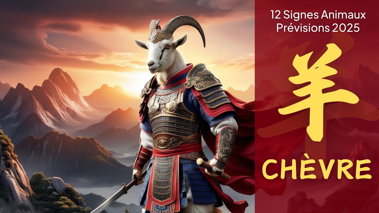 Horoscope chinois : La Chèvre - Prévisions 2025