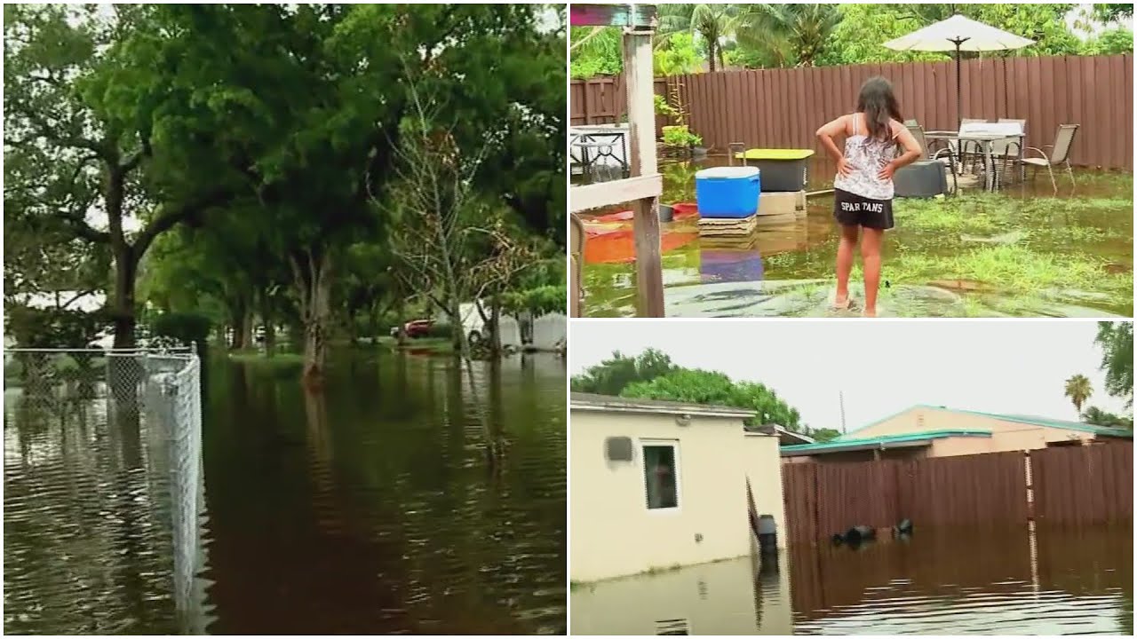 “Camas y muebles se echaron a perder”: familias en North Miami sufren los estragos de las lluvias