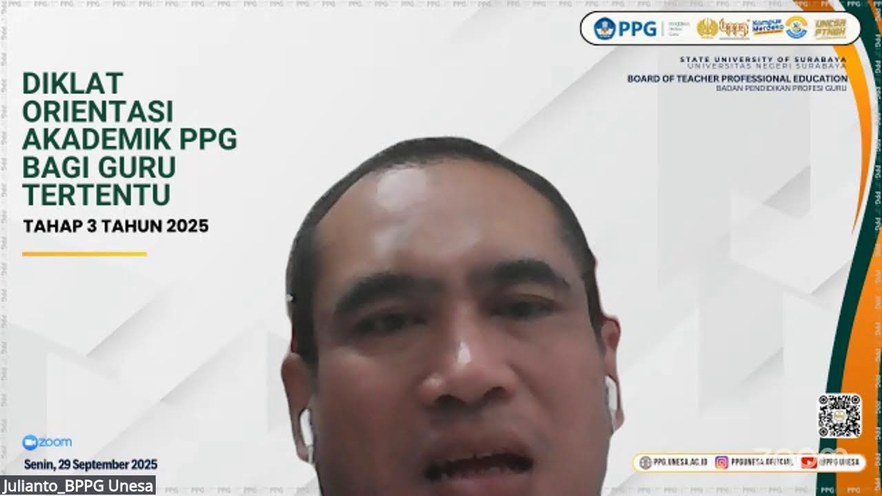 Diklat Orientasi Akademik PPG Bagi Guru Tertentu Tahap 3 Tahun 2025