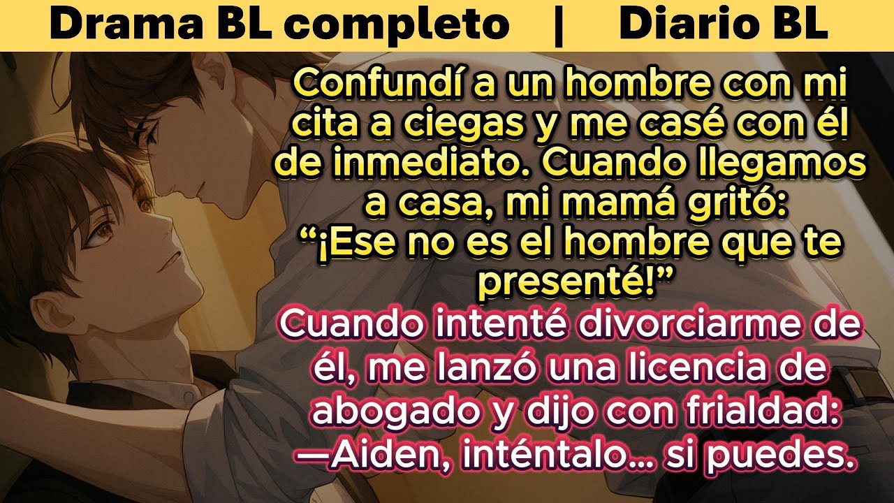 Confundí a mi cita a ciegas y me casé con otro. Mi mamá gritó: “¡Ese no es el hombre!” | #ParejaGay
