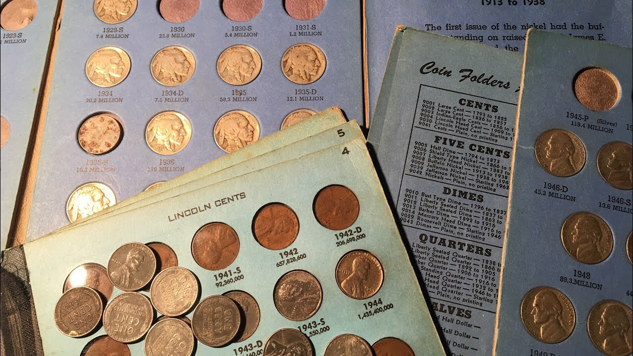 🚨 coleccionista encuentra monedas VALIOSAS  en álbum viejo de 5 dólares !!