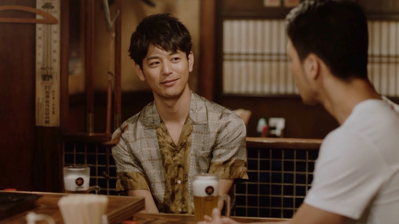 妻夫木聡、ボクシング村田諒太と語らう「哲学的な方」　『サッポロ生ビール黒ラベル』「大人エレベーター」シリーズ・新CM