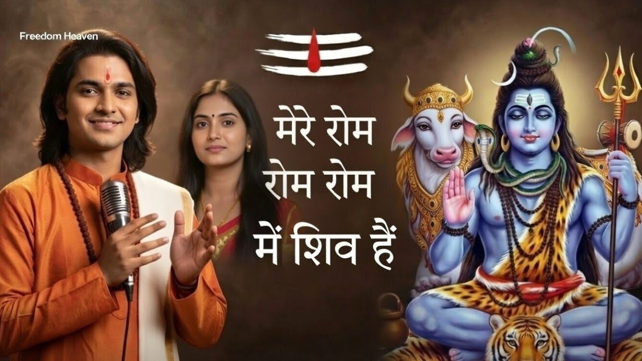मेरे रोम रोम में शिव है 🔱 | Bam Bam Bhole | Powerful Mahadev Bhajan | Freedom Heaven