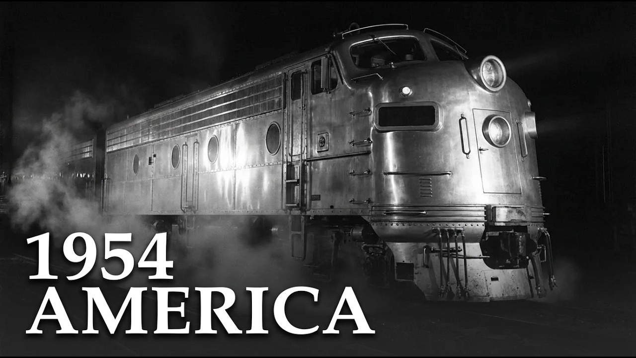 What a 1954 Passenger Train Trip Was Really Like in America