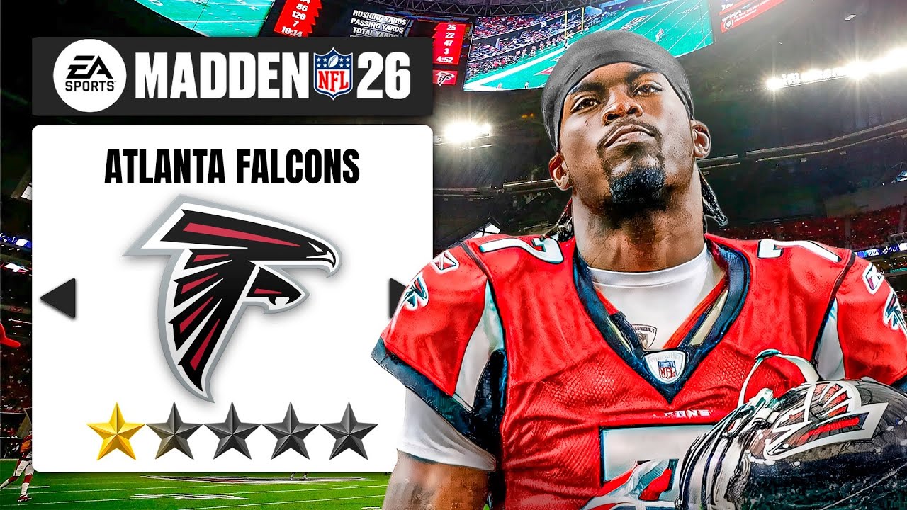 I Rebuilt the Atlanta Falcons with the NEXT Michael Vick in the NFL on Madden 26