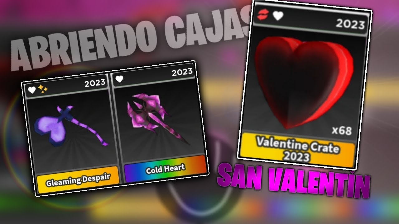 ABRIENDO CAJAS DE SAN VALENTÍN 2023 💞 - Sobrevive Al Asesino Roblox