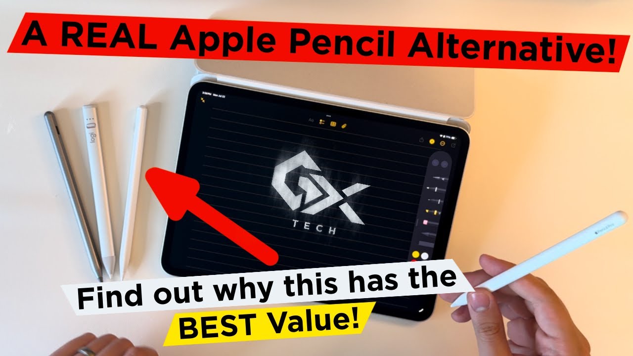 The ONLY Apple Pencil Pro Alternative that Actually Makes sense! (And it’s a lot CHEAPER)