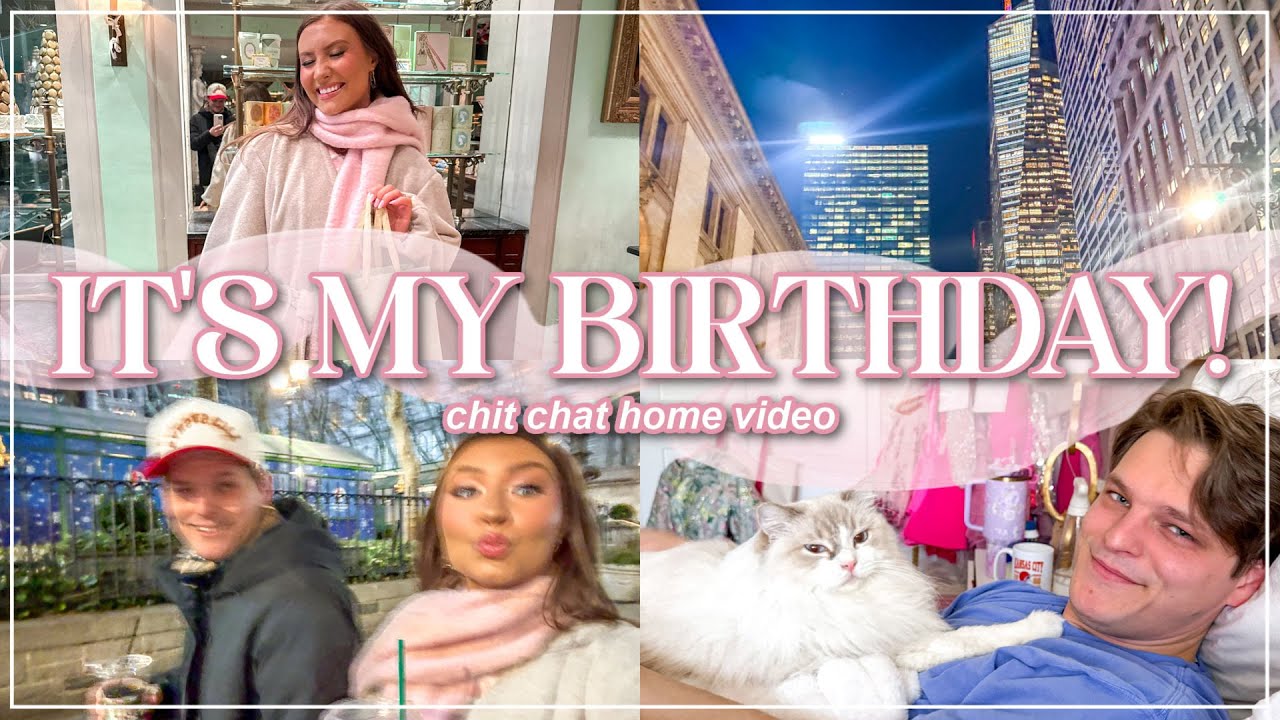 My 28th Birthday Vlog! | Realistic, Chit Chat, Slow Day at Home | Lauren Norris