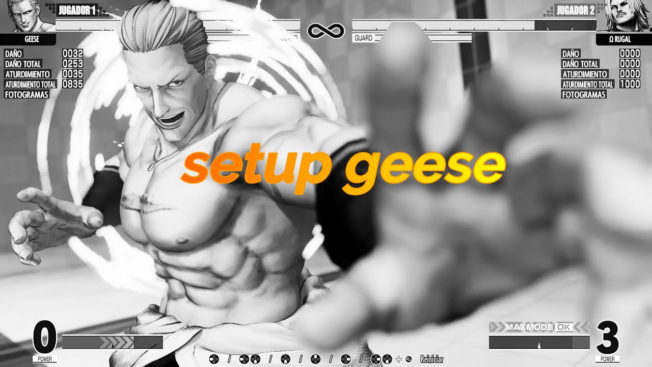 🔥 Geese Howard KOF XV Combo, setups, punish and tricks