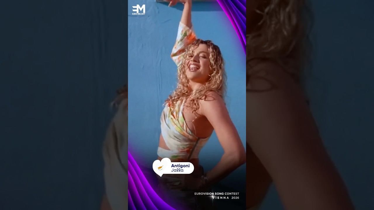 Premiere of Cyprus&rsquo; Eurovision 2026 Entry: Antigoni with &ldquo;JALLA&rdquo; 🇨🇾 #esc2026 #eurovision