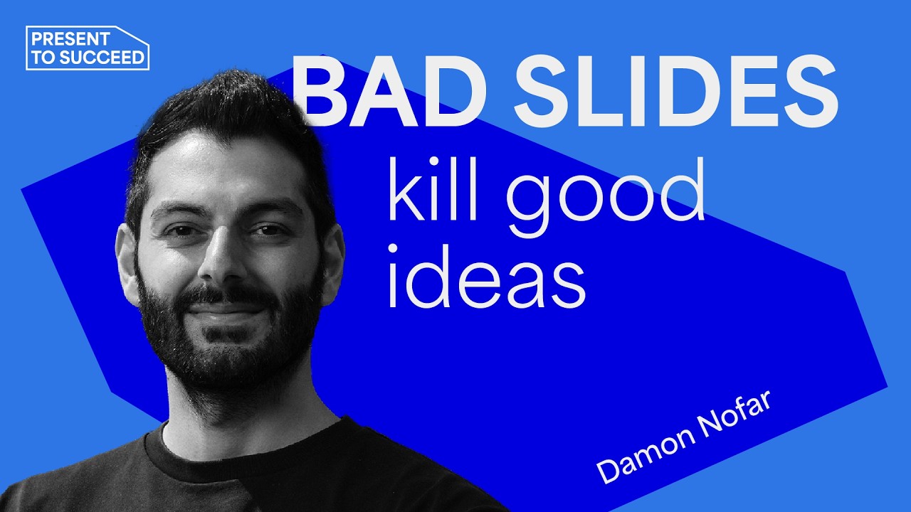 Mastering Slide Design for Impact | Present to Succeed 2022 Session by Damon Nofar