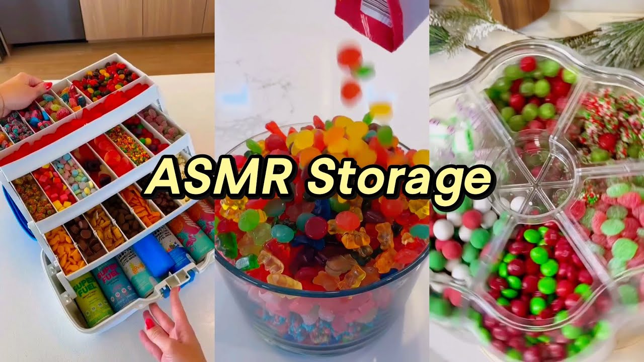 ASMR沉浸式收纳-糖果零食补货