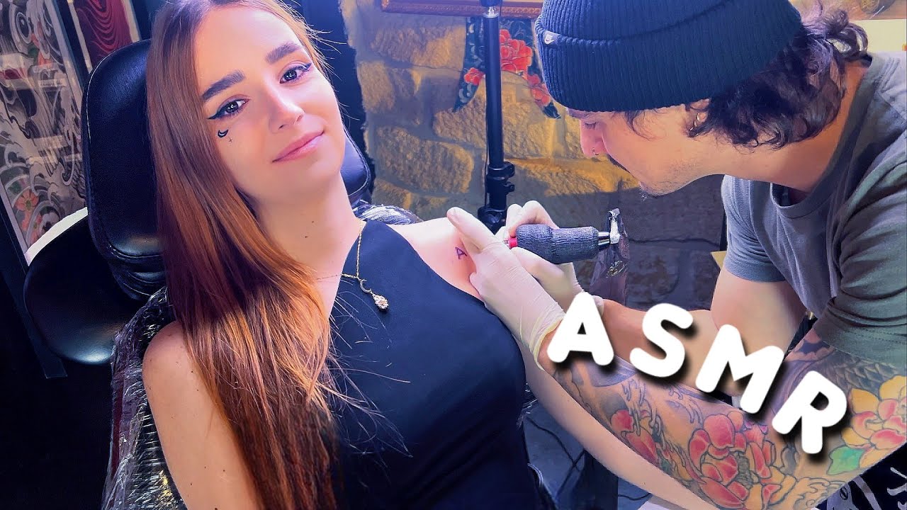 JE TATOUE « ASMR » SUR MON CORPS