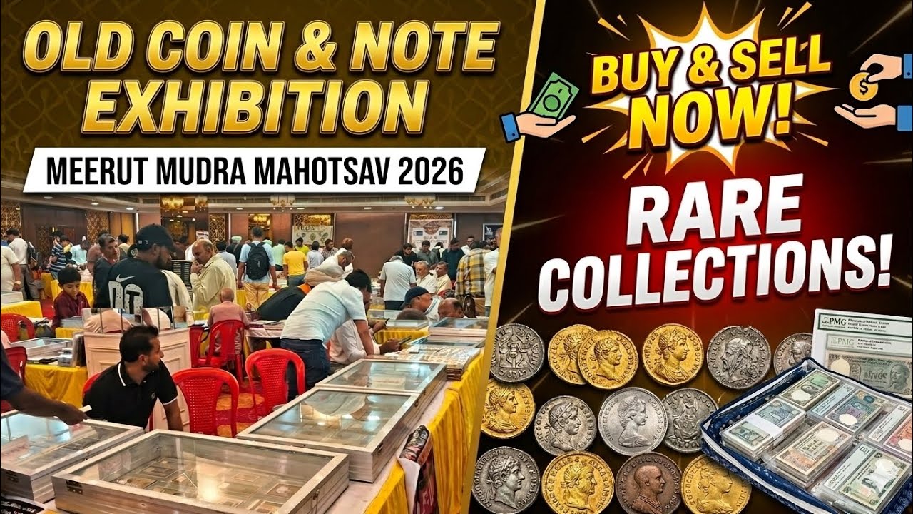 Old Coin Exhibition in Meerut, Uttar Pradesh | Meerut Mudra Mahotsav 2026 | Sell & Buy Old Coins ...
